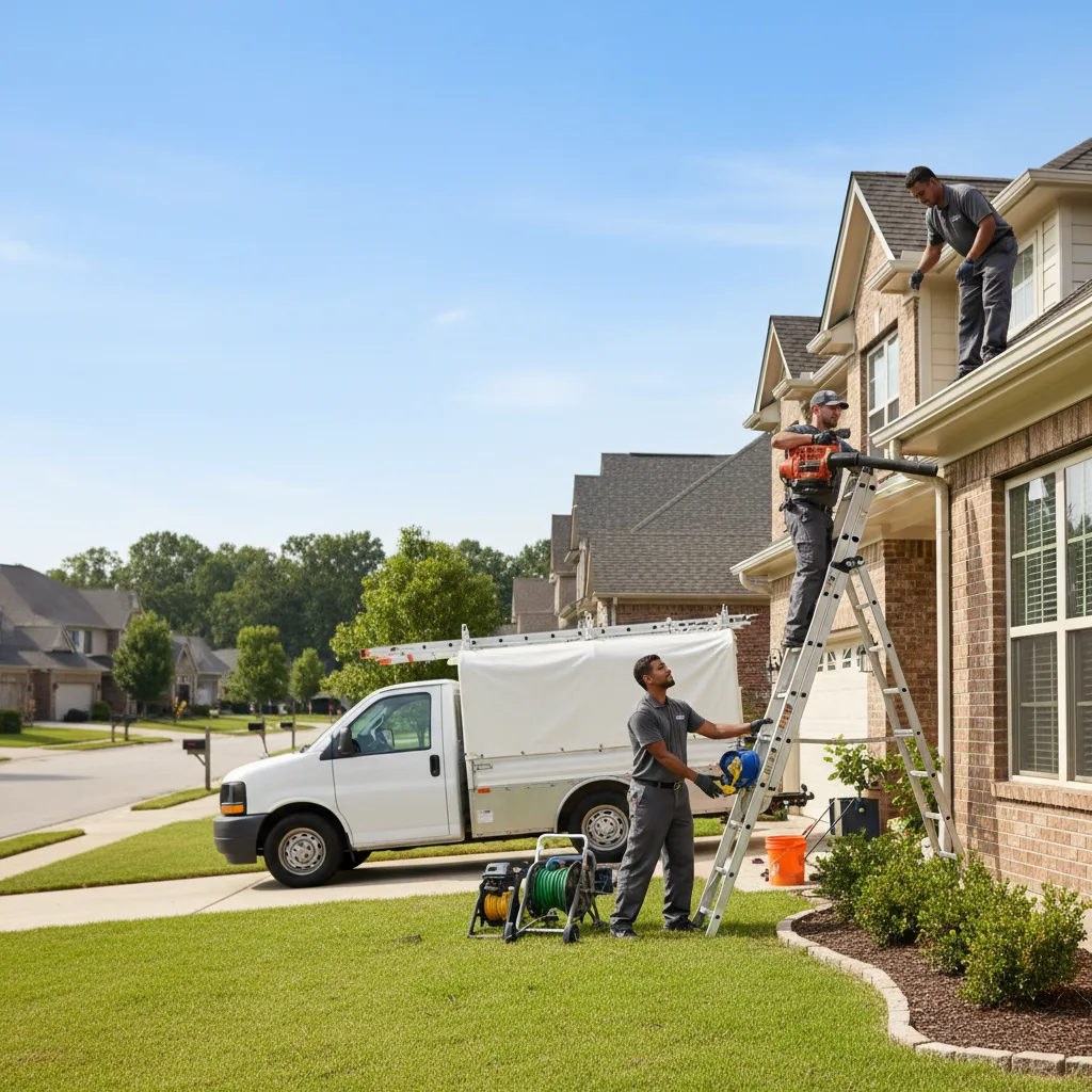 Home Gutter Service in Polkville, NC near me